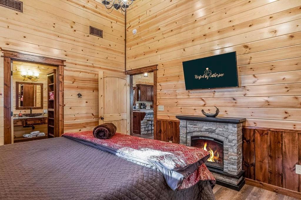 Large Luxury 2Br Cabin W Hot Tub Double Trouble Was Designed For Fun Comfort And Memories Minutes From Buzzling Hochatown And Beautiful Beaver Bend State Park Broken Bow Exteriér fotografie